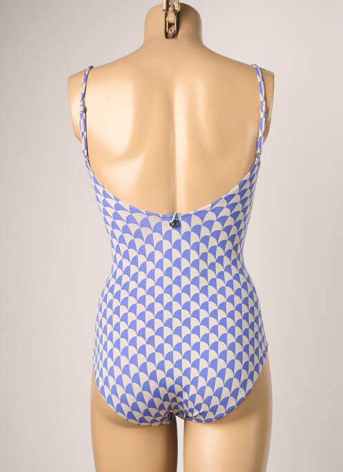 Maillot de bain 1 pièce bleu IODUS pour femme