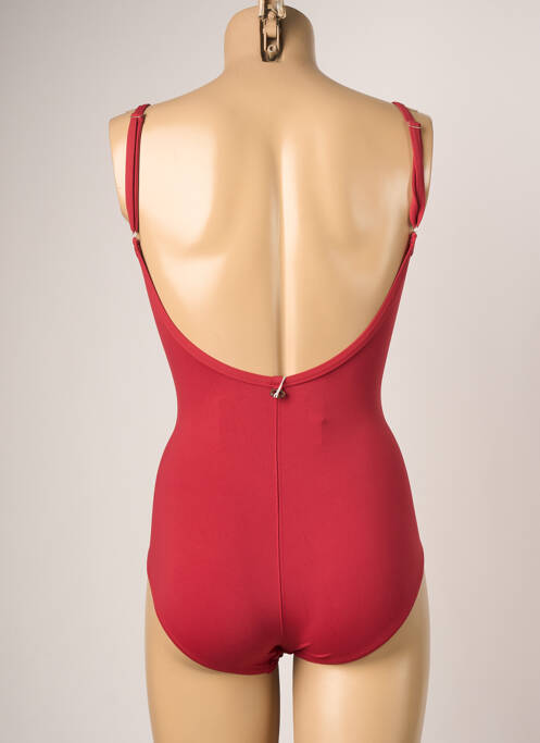 Maillot de bain 1 pièce rouge IODUS pour femme
