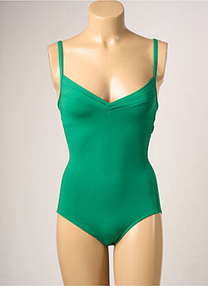 Maillot de bain 1 pièce haut soutien-gorge emboitant haut soutien-gorge emboitant vert IODUS femme