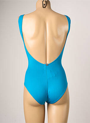 Maillot de bain 1 pièce haut soutien-gorge emboitant haut soutien-gorge emboitant bleu IODUS femme