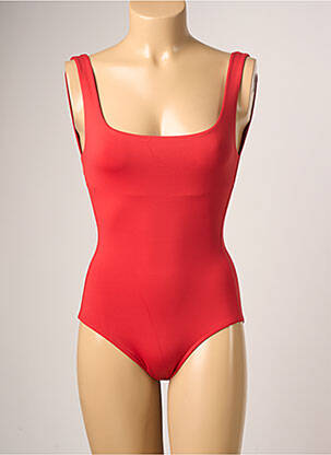 Maillot de bain 1 pièce haut soutien-gorge emboitant haut soutien-gorge emboitant rouge IODUS femme