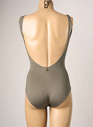 Maillot de bain 1 pièce haut soutien-gorge emboitant haut soutien-gorge emboitant gris IODUS femme