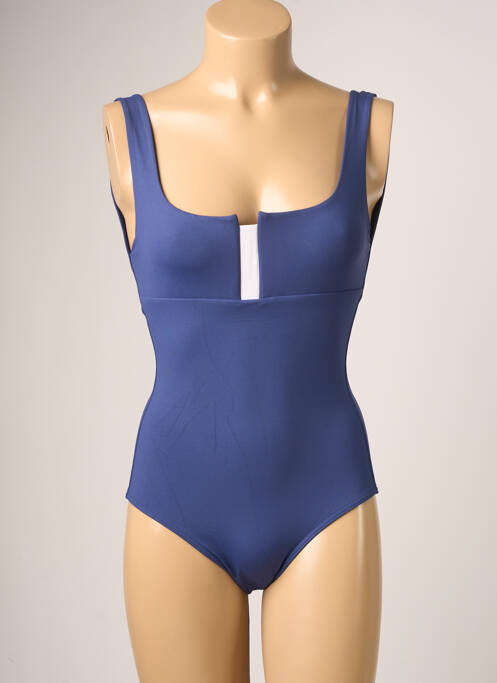 Maillot de bain 1 pièce bleu IODUS pour femme