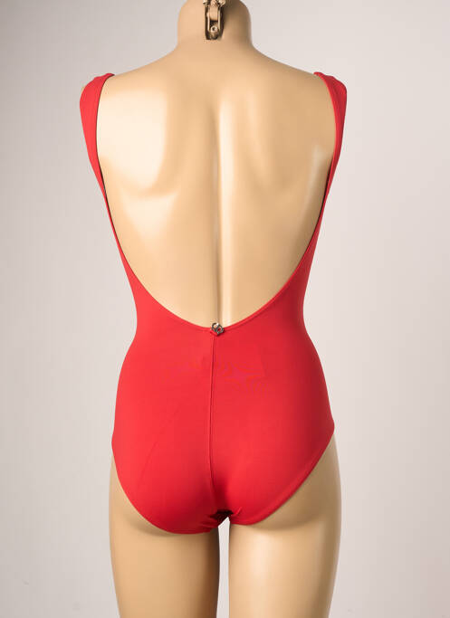 Maillot de bain 1 pièce rouge IODUS pour femme