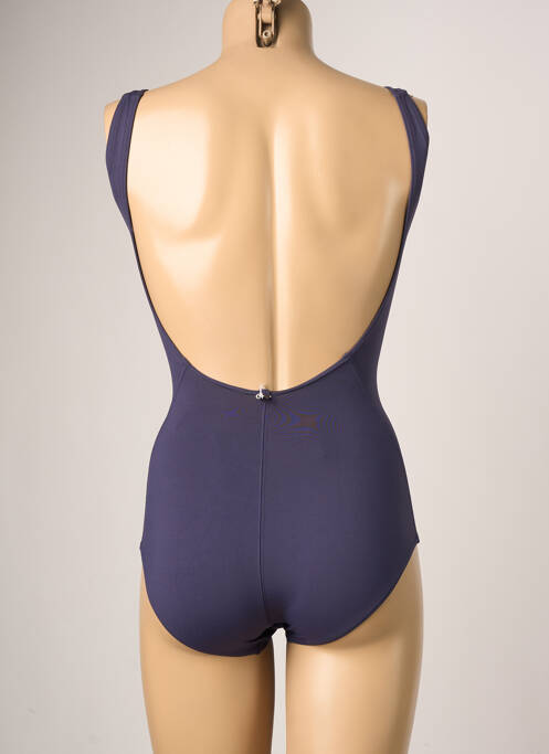 Maillot de bain 1 pièce haut soutien-gorge emboitant haut soutien-gorge emboitant bleu IODUS femme