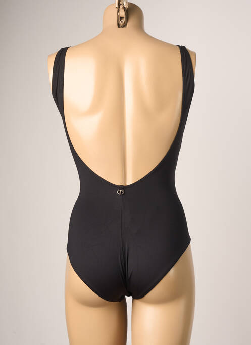Maillot de bain 1 pièce haut soutien-gorge emboitant haut soutien-gorge emboitant noir IODUS femme