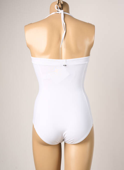 Maillot de bain 1 pièce blanc IODUS pour femme