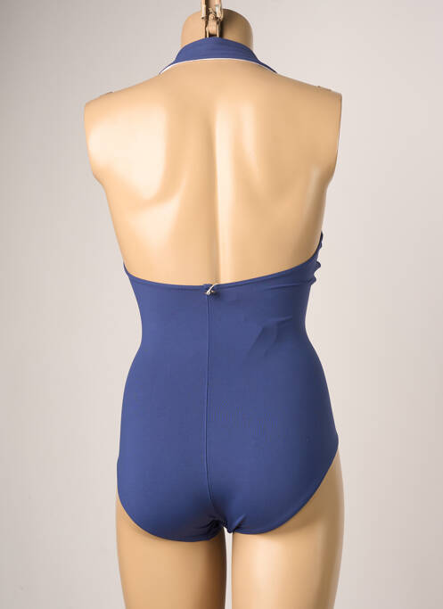 Maillot de bain 1 pièce bleu IODUS pour femme