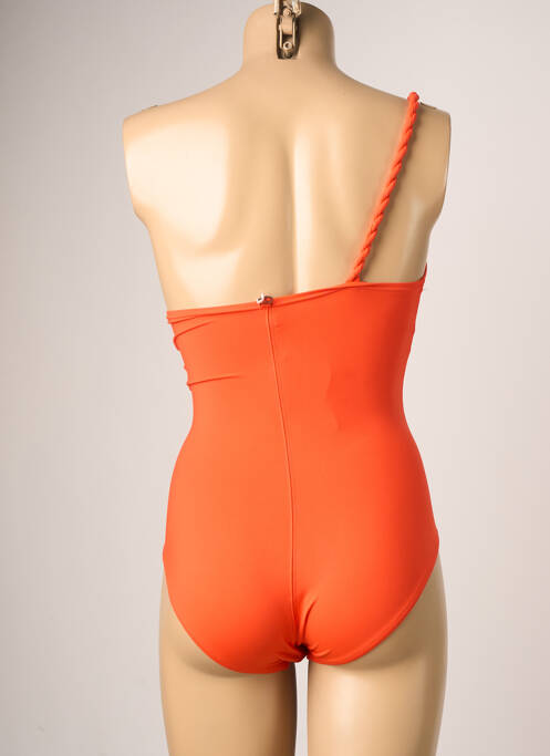 Maillot de bain 1 pièce orange IODUS femme