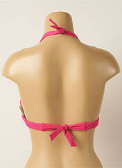 Haut de maillot de bain rose IODUS pour femme seconde vue