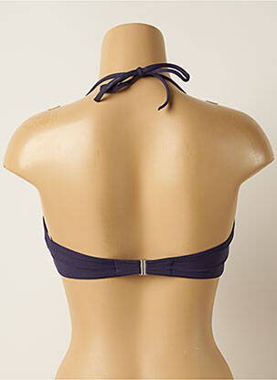 Haut de maillot de bain haut bandeau haut bandeau bleu IODUS femme