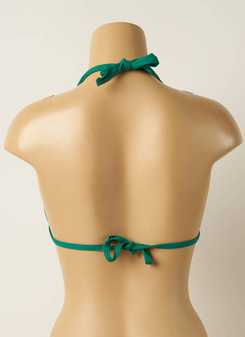 Haut de maillot de bain vert IODUS pour femme