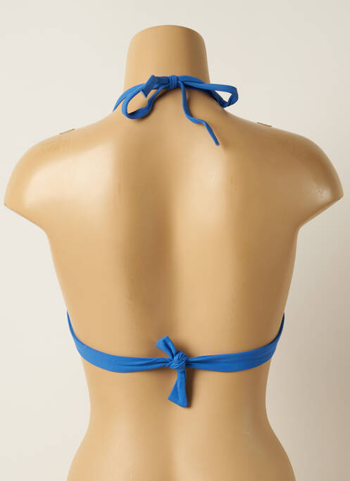 Haut de maillot de bain bleu IODUS pour femme