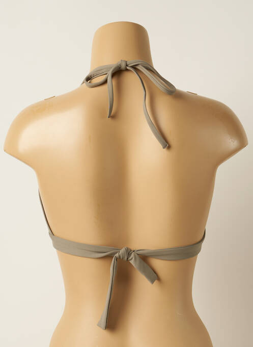 Haut de maillot de bain gris IODUS pour femme