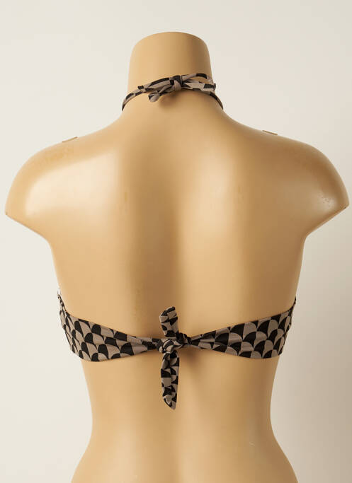 Haut de maillot de bain gris IODUS pour femme