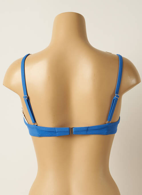 Haut de maillot de bain bleu IODUS pour femme