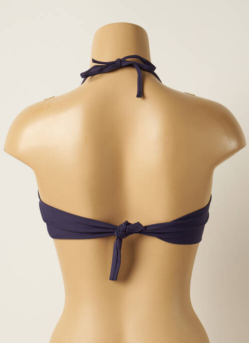 Haut de maillot de bain bleu IODUS pour femme