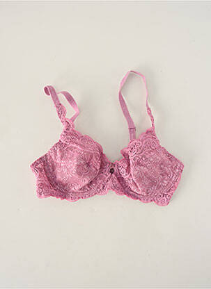 Soutien-gorge effet matière satinée haut soutien-gorge emboitant rose TRIUMPH femme