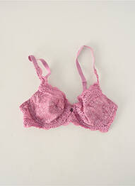 Soutien-gorge effet matière satinée haut soutien-gorge emboitant rose TRIUMPH femme