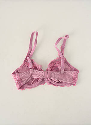 Soutien-gorge effet matière satinée haut soutien-gorge emboitant rose TRIUMPH femme