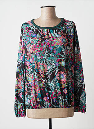 Top tissage jersey manches longues noir TELMAIL femme