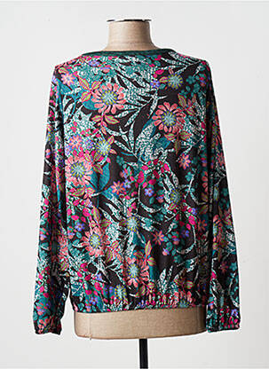 Top tissage jersey manches longues noir TELMAIL femme