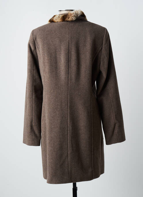 Manteau long marron BARBARA LEBEK pour femme