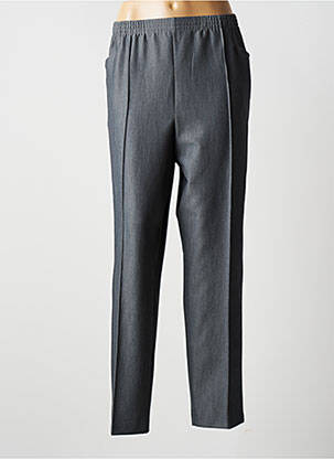 Pantalon droit gris GRIFFON pour femme