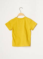T-shirt jaune US FREE STAR pour garçon seconde vue