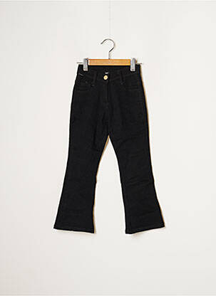 Jeans bootcut noir LOLILOL pour fille
