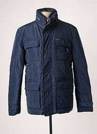 Veste casual poignets boutonnés avec fente bleu CAMBERABERO homme