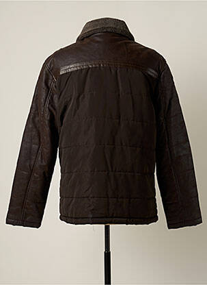 Blouson finition intérieure doublure satiné marron CAMBERABERO homme