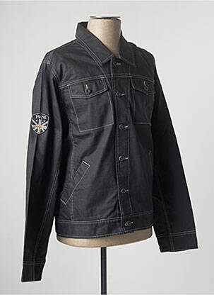 Veste casual fermeture boutonnée sur le devant noir CAMBE homme