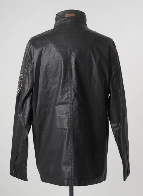 Parka sans capuche sans capuche noir CAMBE homme