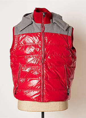 Doudoune poches a capuche rouge CAMBERABERO homme