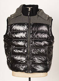 Doudoune poches a capuche noir CAMBERABERO homme