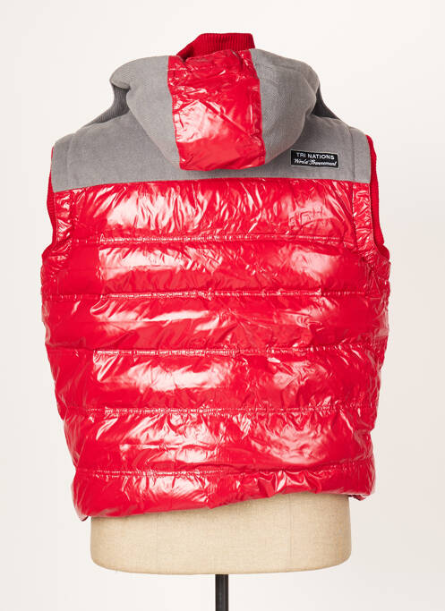 Doudoune poches a capuche rouge CAMBERABERO homme