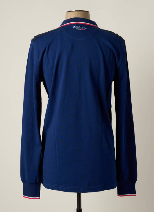 Polo bleu CAMBERABERO pour homme