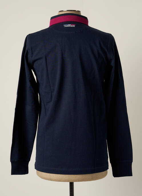Polo bleu CAMBERABERO pour homme