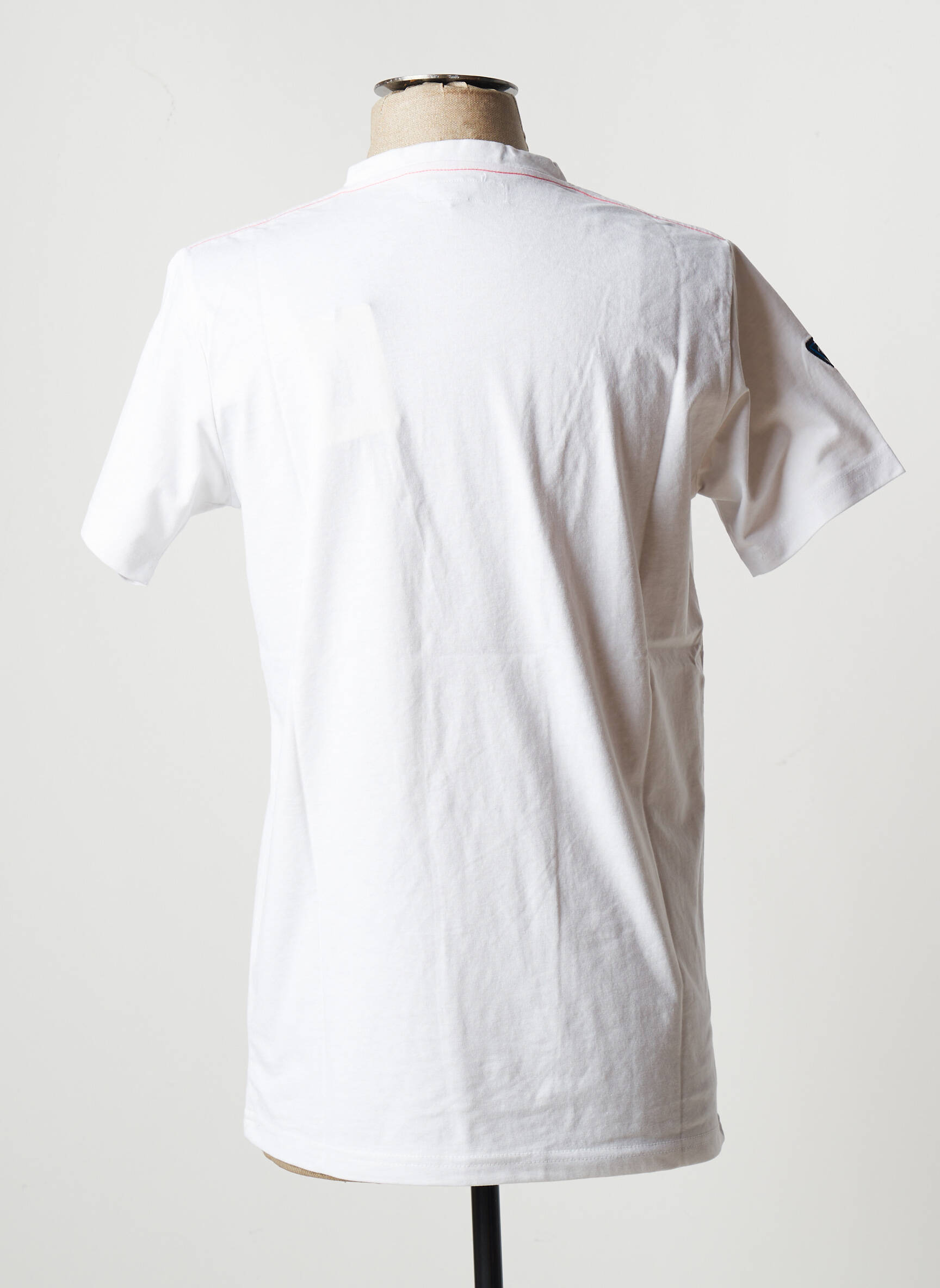 T-shirt stretch manches courtes blanc CAMBERABERO homme
