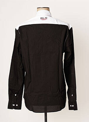 Chemise manches longues manches longues noir CAMBERABERO homme