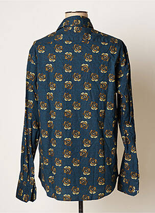 Chemise manches longues manches longues bleu CAMBERABERO homme