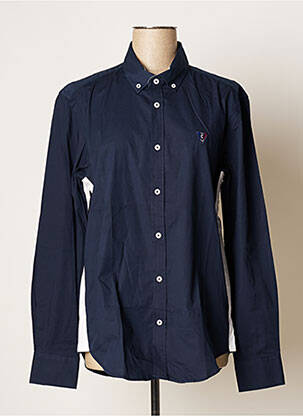 Chemise manches longues manches longues bleu CAMBERABERO homme