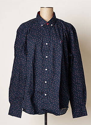 Chemise manches longues manches longues bleu CAMBERABERO homme