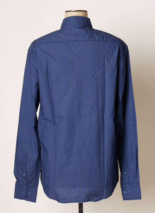 Chemise manches longues bleu CAMBERABERO pour homme