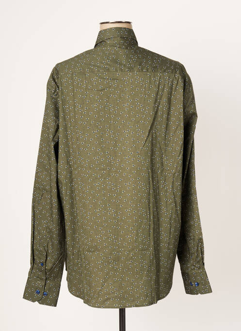 Chemise manches longues vert CAMBERABERO pour homme