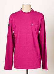 T-shirt violet CAMBERABERO pour homme seconde vue