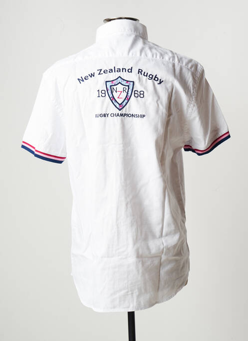 Chemise manches courtes blanc CAMBERABERO homme