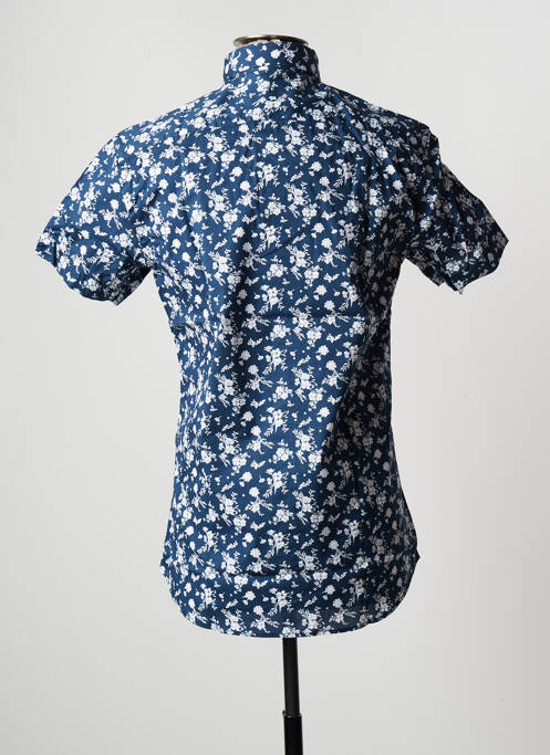 Chemise manches courtes bleu CAMBERABERO pour homme