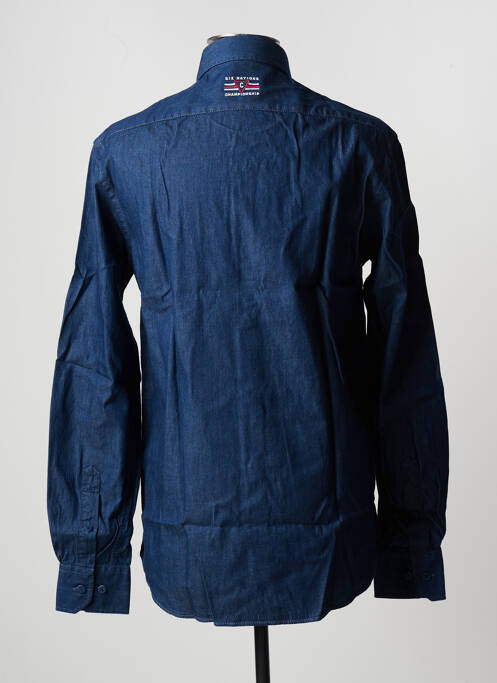 Chemise manches longues bleu CAMBERABERO homme